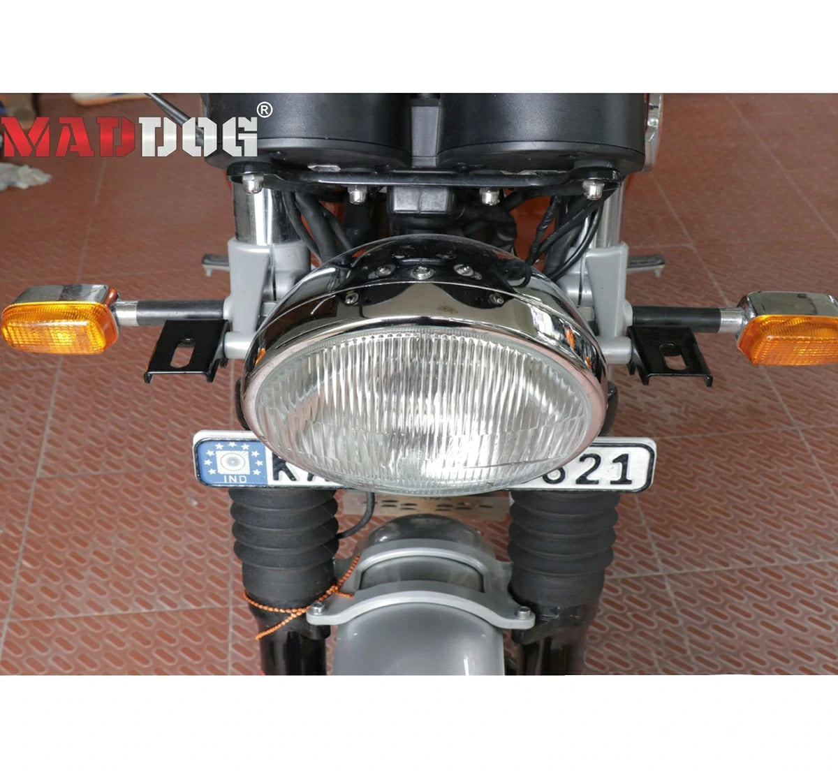 Maddog Clamps Universal Headlight Mount