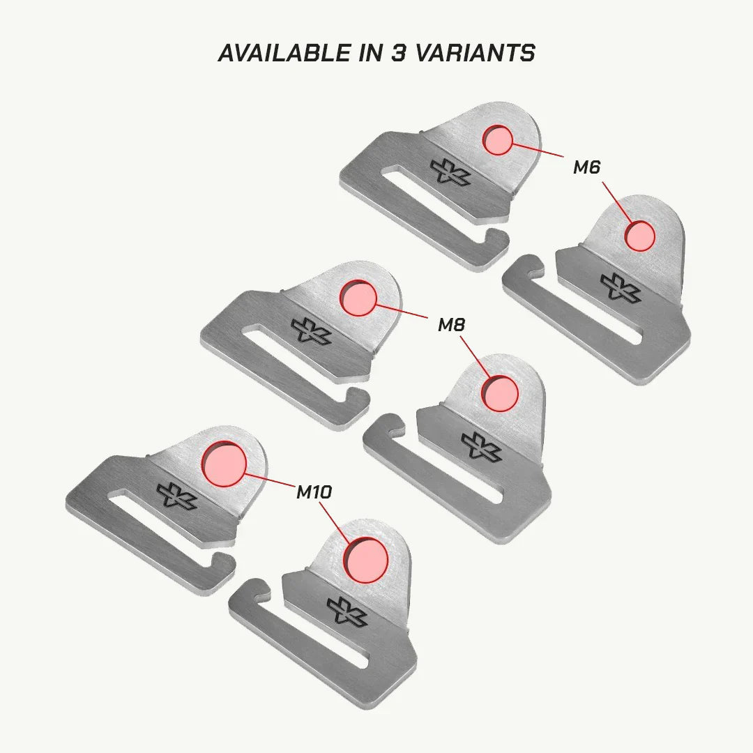 Viaterra Quick Release Strap Hooks