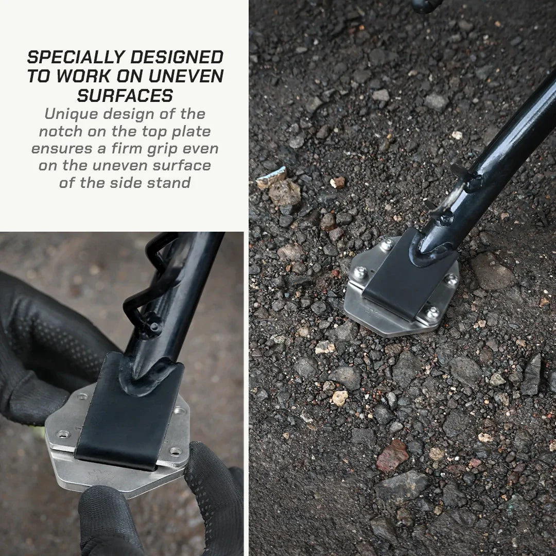 Viaterra Side Stand Extender Royal Enfeild Guerrilla 450